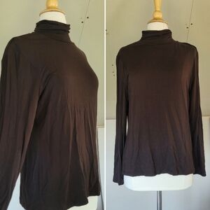 Style & Co Brown Long Sleeve Turtleneck Size L | Fall Fashion